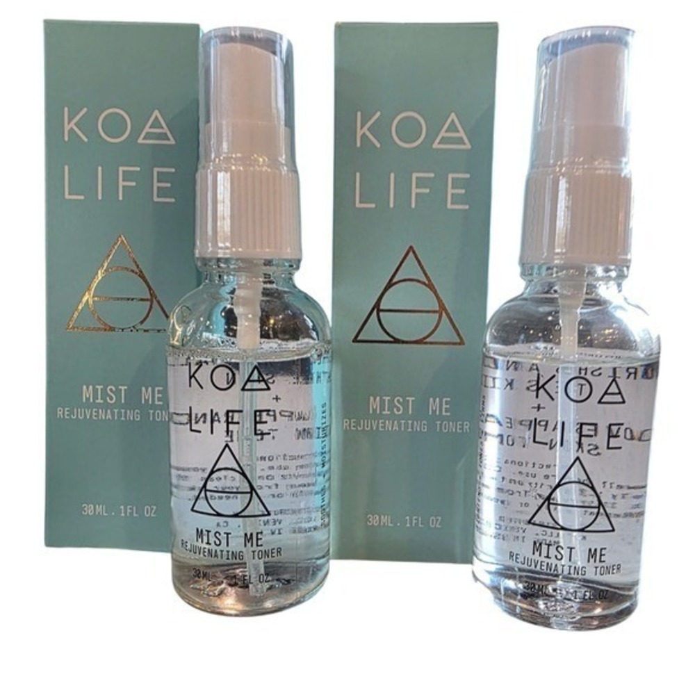 KOA LIFE Mist Me Rejuvenating‎ Toner Mist Face Spray 1 Fl Oz New BOX DMG